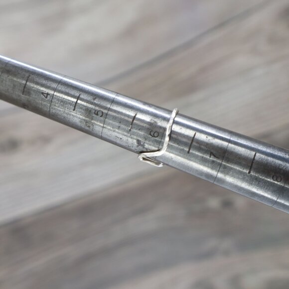 Chevron Stacking Ring Silver Gypsy Party Minimalist Bohemian Dainty Casual NWOT - Picture 8 of 12